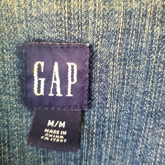 GAP Y2K DENIM JEANS JACKET WOMEN SIZE Medium - Picture 4 of 10